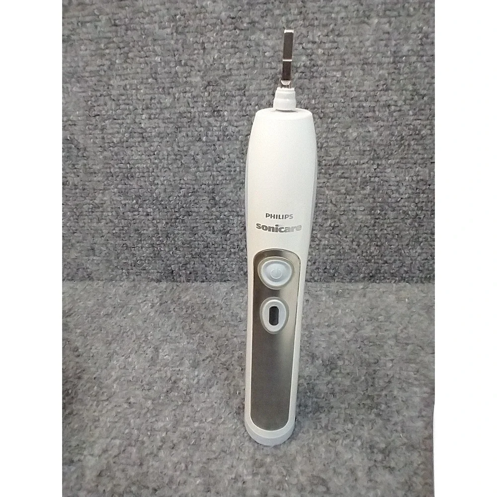 Philips Sonicare FlexCare Electric Toothbrush Handle HX6980 White Silver Case